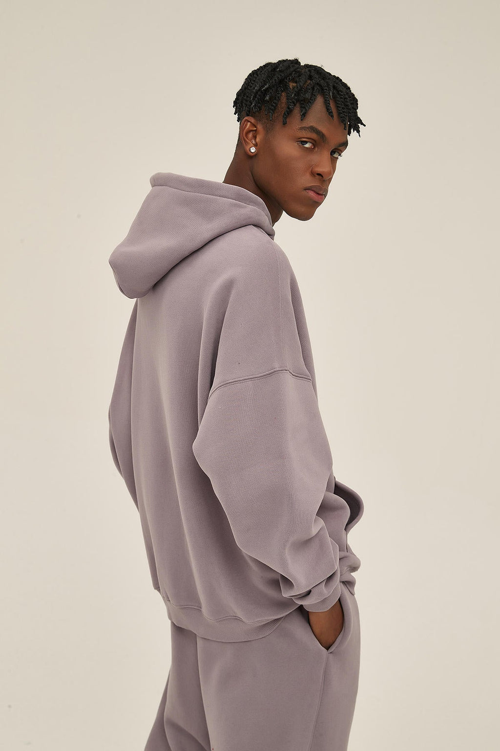 350G Loose Fleece Men Hoodie - image 4